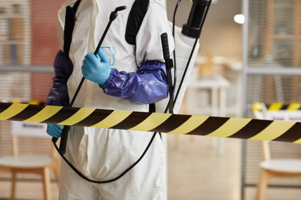 Professional Blood Cleanup technician working in San Quentin, CA